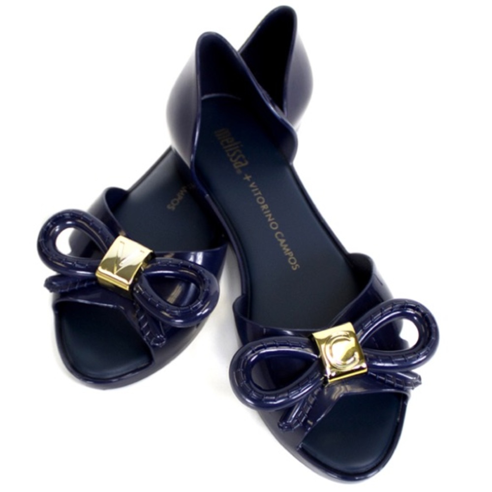 Melissa vitorino Campos navy blue shoes NEVER WORN